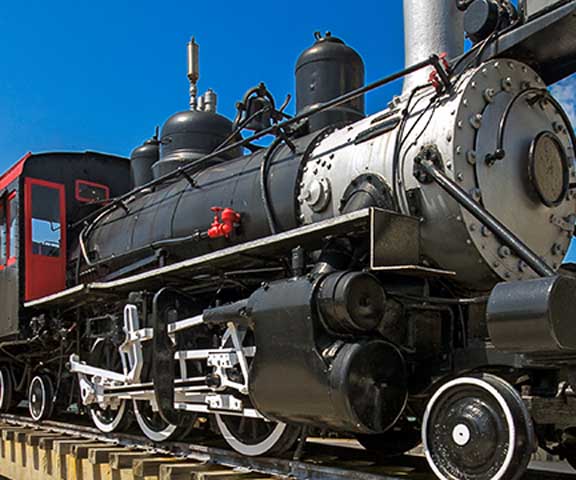 Riding the Rails in Galveston 